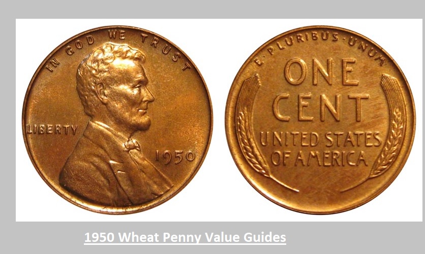 1950 Wheat Penny Value Guides (Rare Errors, 