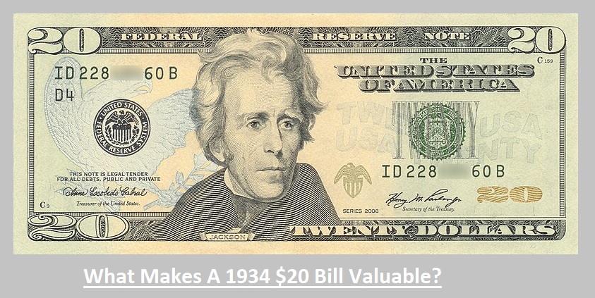 1934 $20 Bill Value: Are “A”, “B”, "C", "D", Star Note Series Worth ...