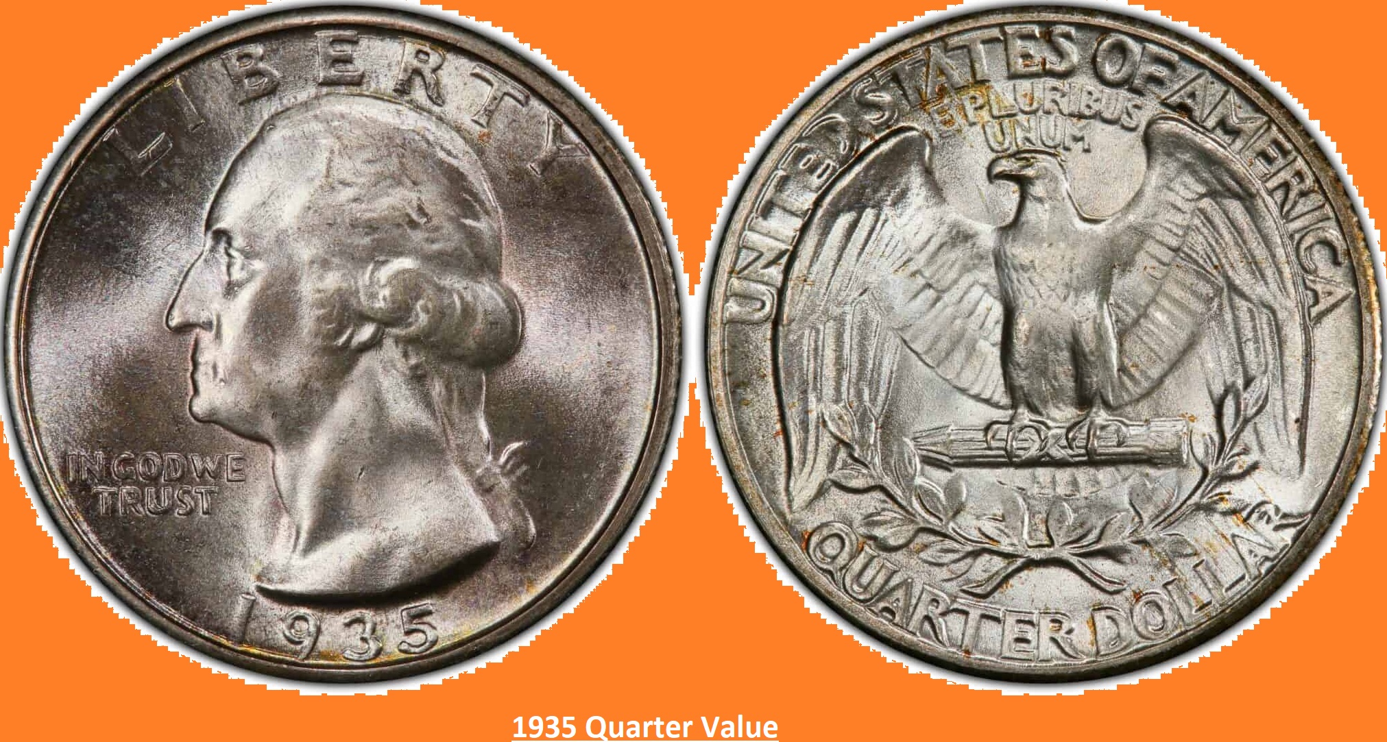 1935 Quarter Value, Features, Types, Error, & Mint Mark - The ...